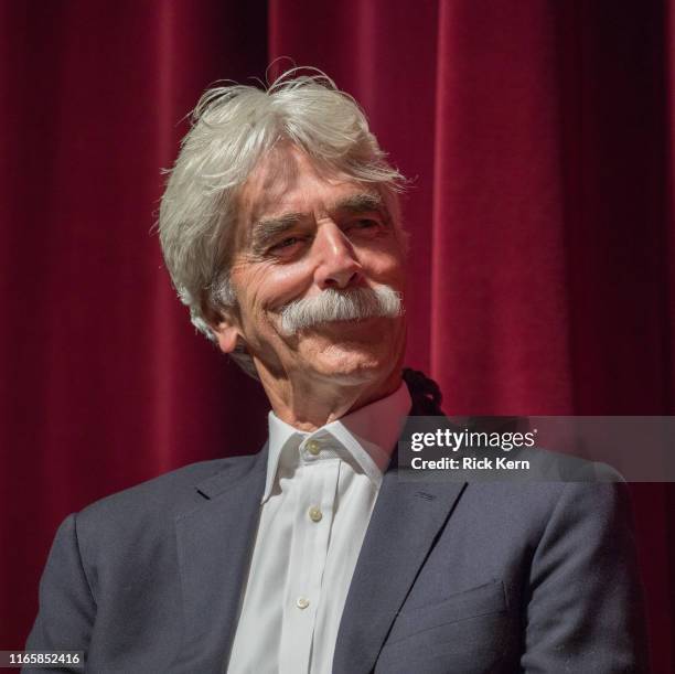 Sam Elliott attends a 50th anniversary screening of 'Butch Cassidy and the Sundance Kid' during the 2019 Plaza Classic Film Festival at The Plaza...