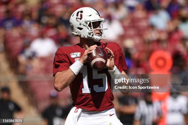 COLLEGE FOOTBALL: AUG 31 Northwestern at Stanford, Nachrichtenfoto