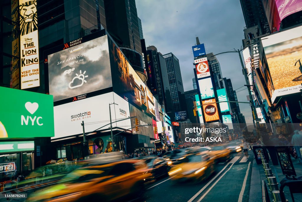Times Square in New York City
