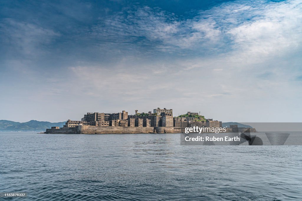 Gunkanjima Island (Battleship Island) near Nagasaki