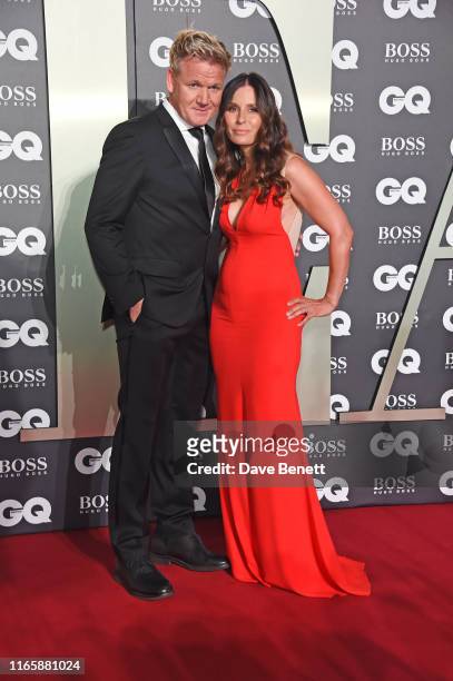 Gordon Ramsay and Tana Ramsay attend the the GQ Men Of The Year Awards 2019 in association with HUGO BOSS at the Tate Modern on September 3, 2019 in...