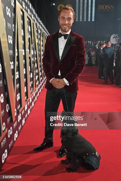 James Middleton attends the the GQ Men Of The Year Awards 2019 in association with HUGO BOSS at the Tate Modern on September 3, 2019 in London,...