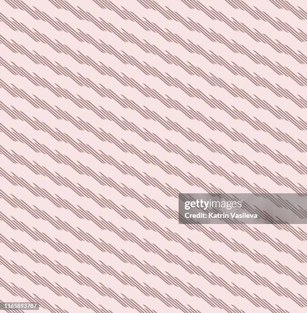 brown stripe seamless pattern - chrome texture stock illustrations