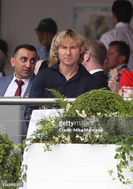 Pavel Nedved attends the Longines Global Champions Tour of London 2019 at Royal Hospital Chelsea on August 03, 2019 in London, England.