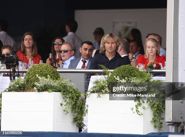 Pavel Nedved attends the Longines Global Champions Tour of London 2019 at Royal Hospital Chelsea on August 03, 2019 in London, England.