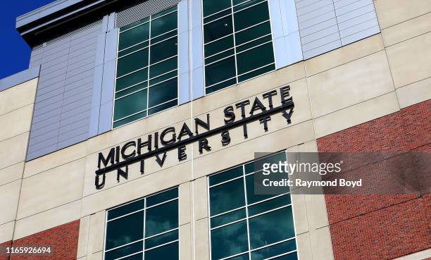 Spartan Stadium annex at Michigan State University in East Lansing, Michigan on July 30, 2019.