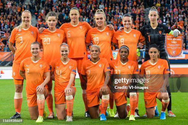 Stefanie van der Gragt of Netherlands women, Dominique Bloodworth of Netherlands women, Anouk Dekker of Netherlands women, Jill Roord of Netherlands...