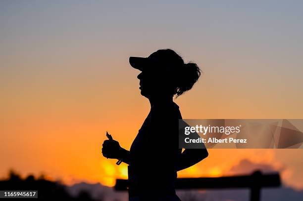 Runners compete during the Athletics Australia Half Marathon Championships on August 04, 2019 in Sunshine Coast, Australia.