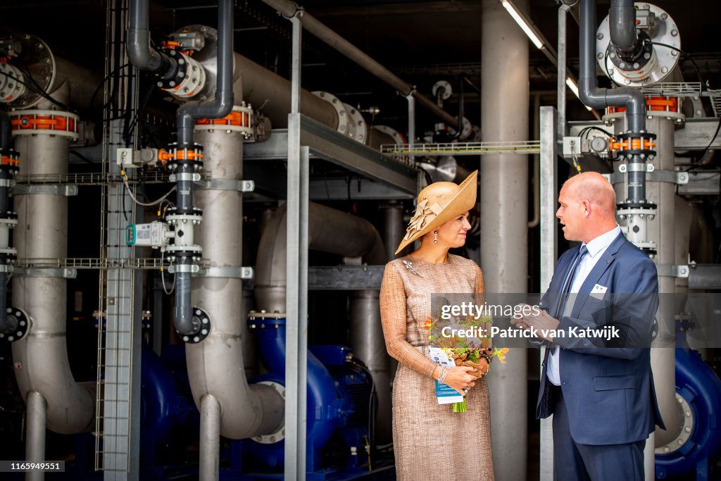 Queen Maxima Of The Netherlands Opens Green Minerals Plant Garden In Beltrum