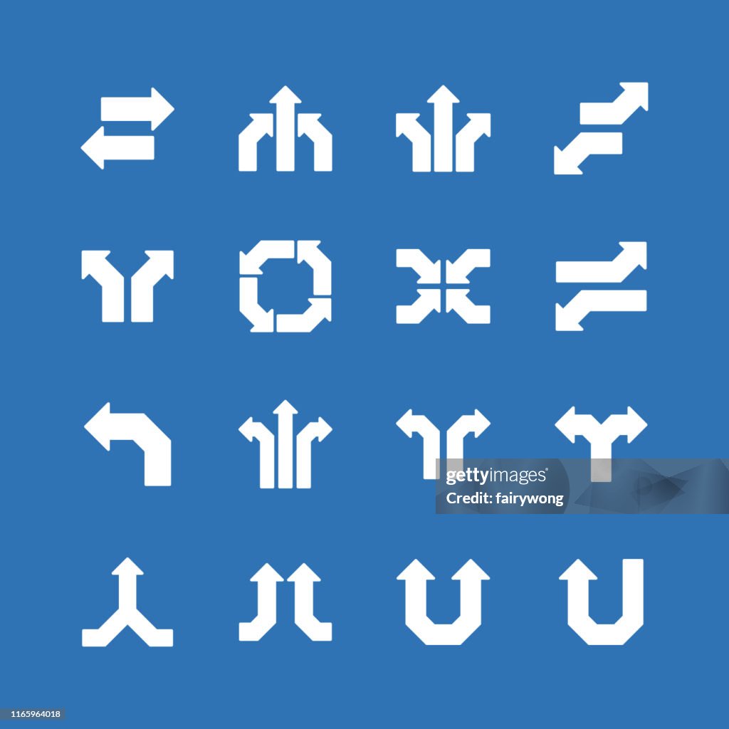 Set Of Arrows High-Res Vector Graphic - Getty Images