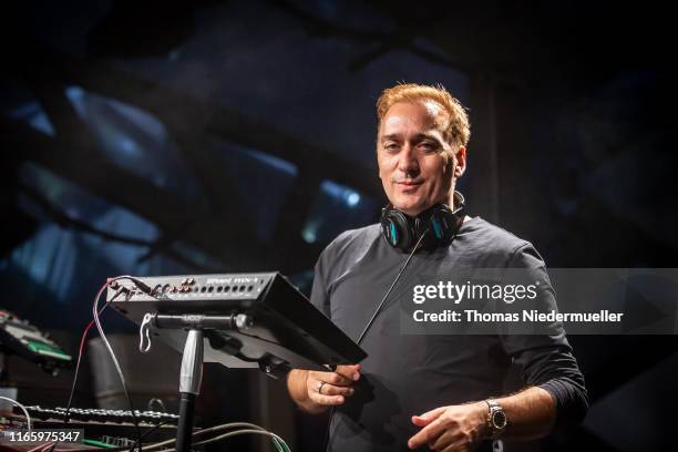 Paul van Dyk performs at Nature One, held at former US rocket base Pydna on August 04, 2019 in Kastellaun, Germany.