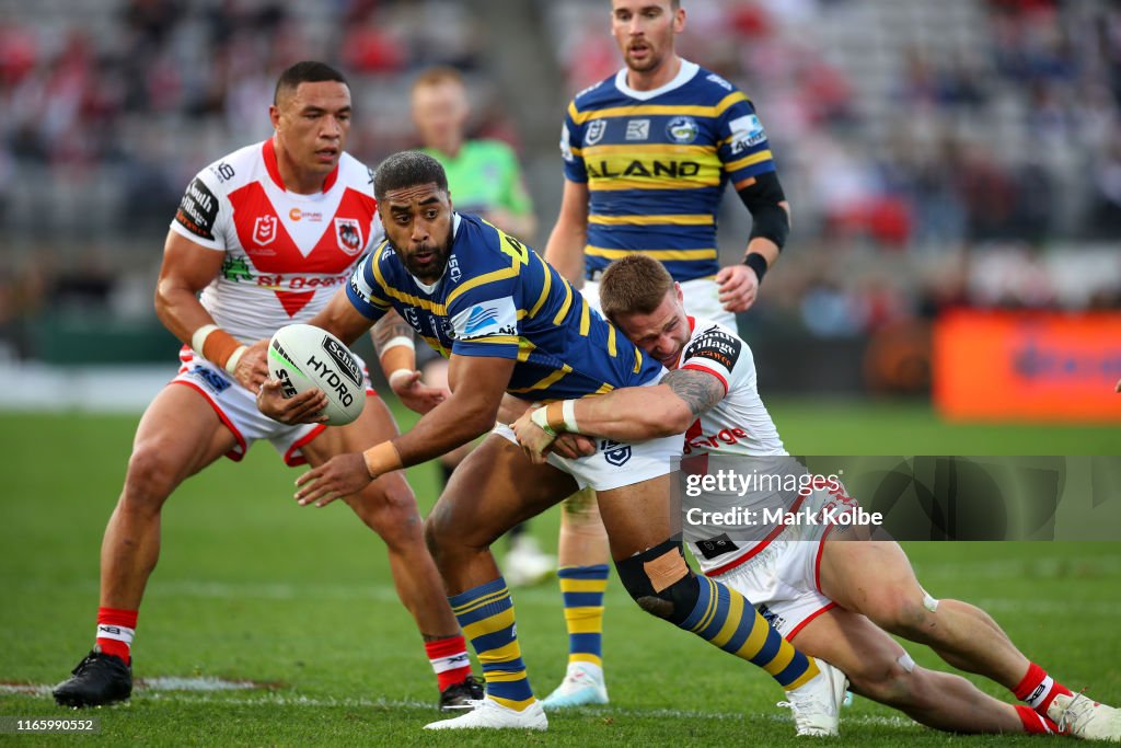 NRL Rd 20 - Dragons v Eels