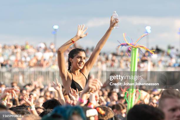 General view of atmosphere at the 2019 VELD Music Festival held at Downsview Park on August 03, 2019 in Toronto, Canada.