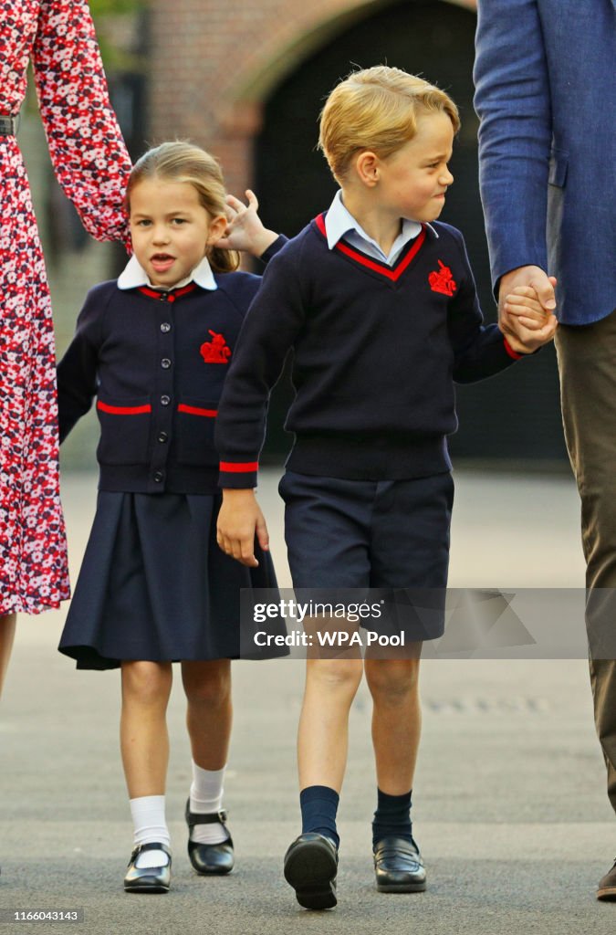 Princess Charlotte's First Day Of School