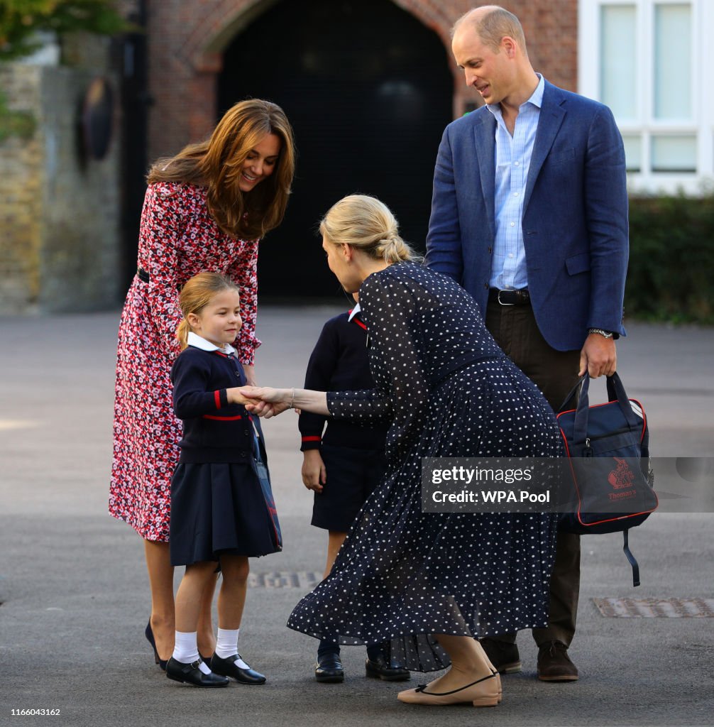 Princess Charlotte's First Day Of School