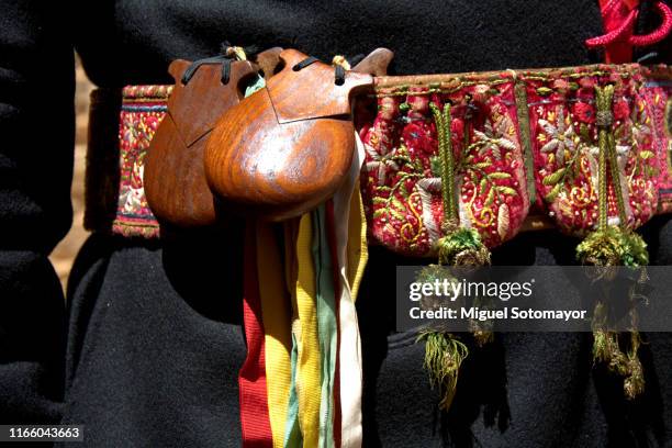 men dressed in traditional dress - castanets stock pictures, royalty-free photos & images