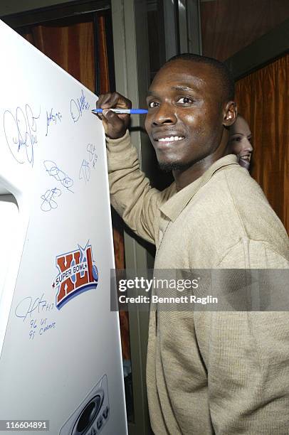 Orlando Hudson during Super Bowl XLI - Oakley Super Bowl Party at Funkshion in Miami Beach, Florida, United States.