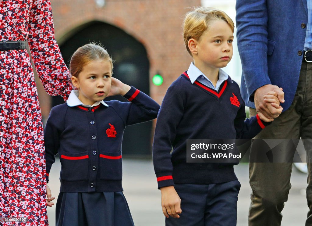 Princess Charlotte's First Day Of School