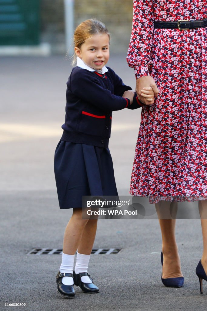 Princess Charlotte's First Day Of School