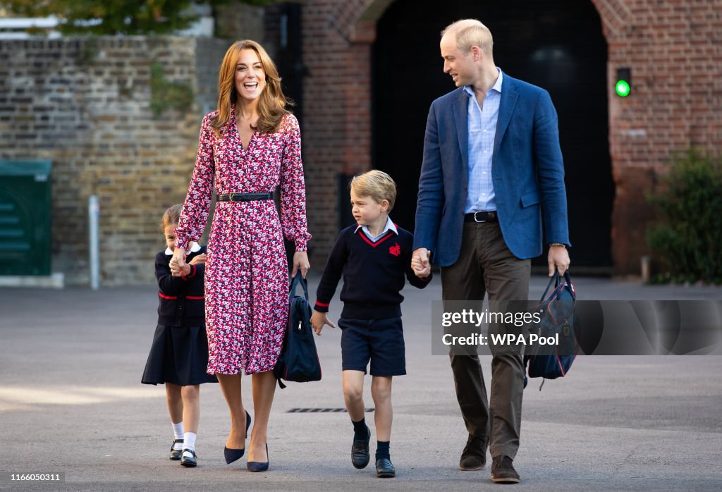 Princess Charlotte's First Day Of School