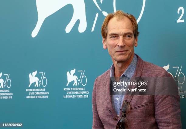 Julian Sands attends 'The Painted Bird' photocall during the 76th Venice Film Festival on September 03, 2019 in Venice, Italy.
