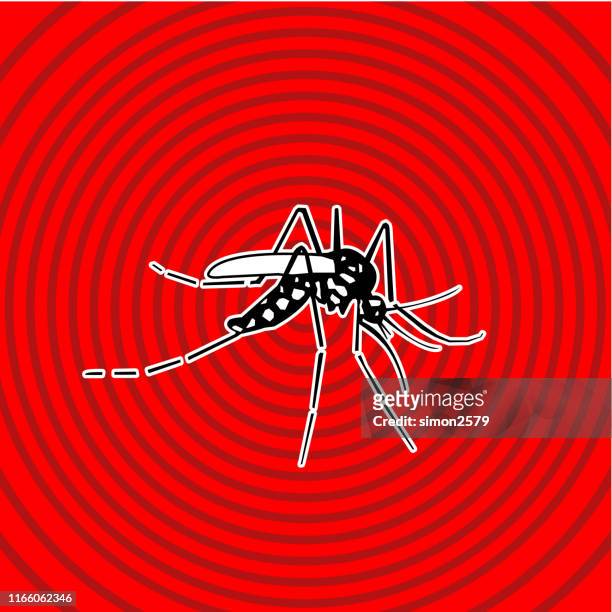 stop mosquito and malaria danger warning signal - stop mosquitos stock illustrations