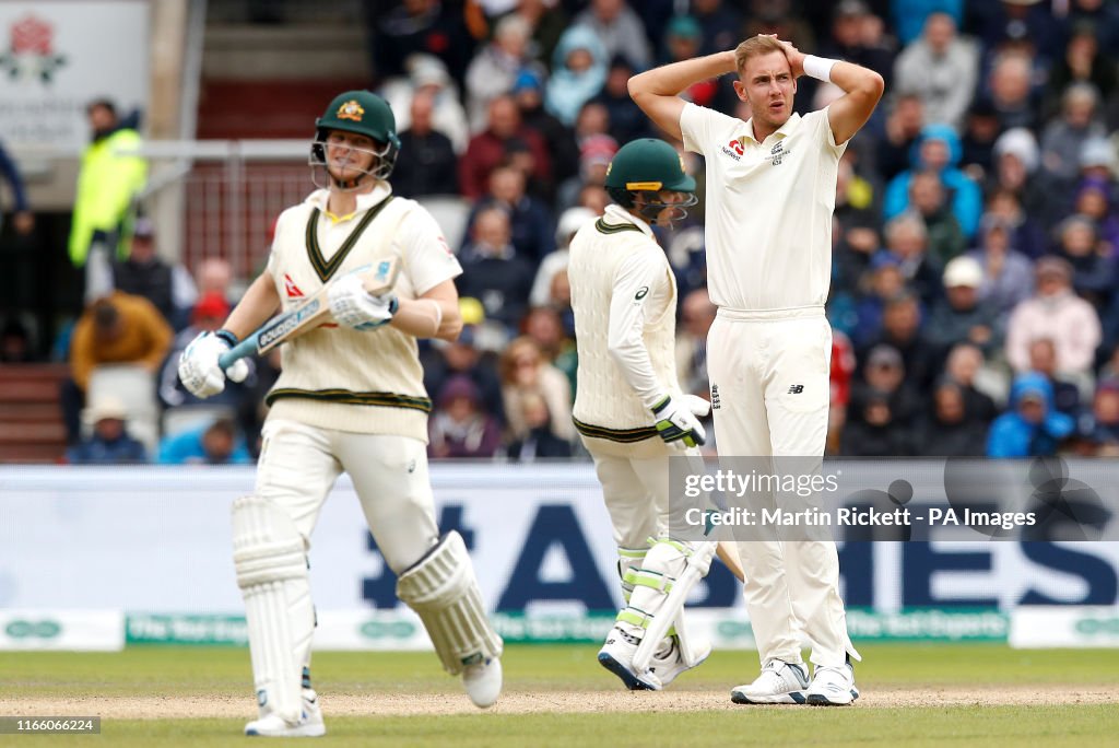England v Australia - Fourth Test - Day Two - 2019 Ashes Series - Emirates Old Trafford