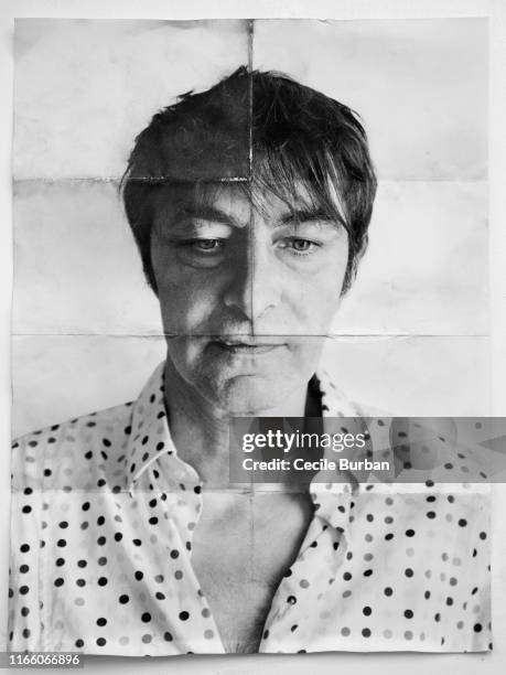 Journalist Christophe Tison poses for a portrait on July 8, 2019 in Paris, France.