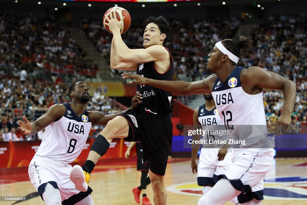USA v Japan: Group E - FIBA World Cup 2019