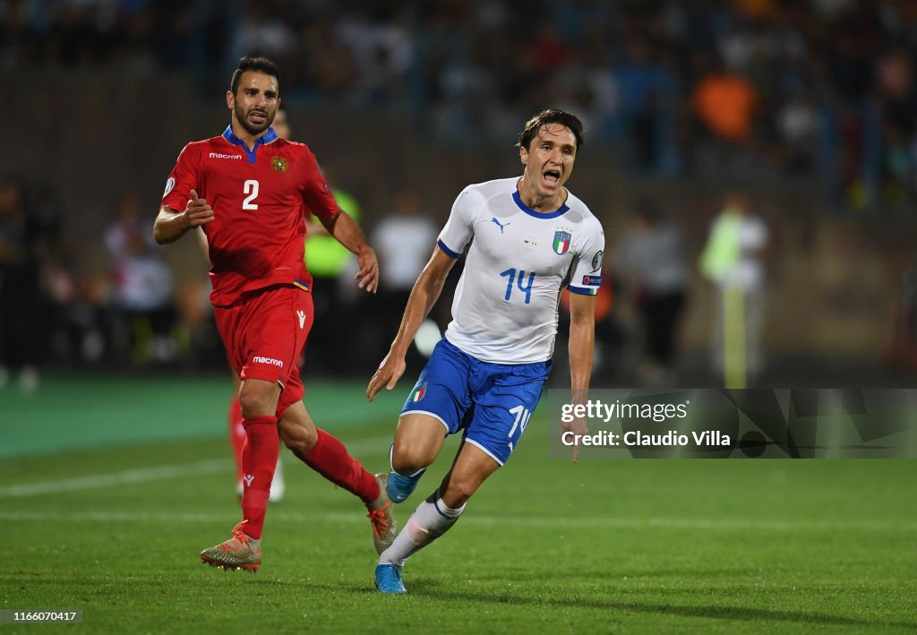 Armenia v Italy - UEFA Euro 2020 Qualifier