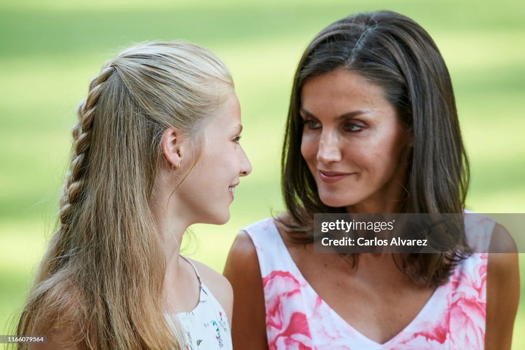 Spanish Royals Summer Photocall In Palma de Mallorca