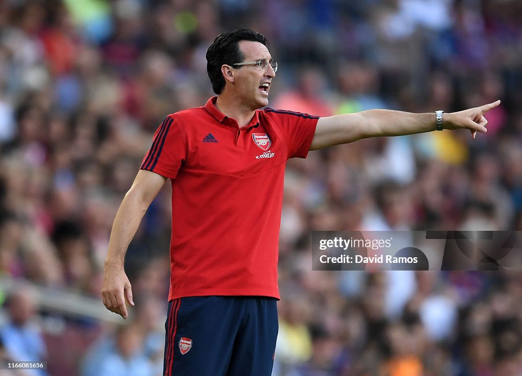 FC Barcelona v Arsenal - Pre-Season Friendly