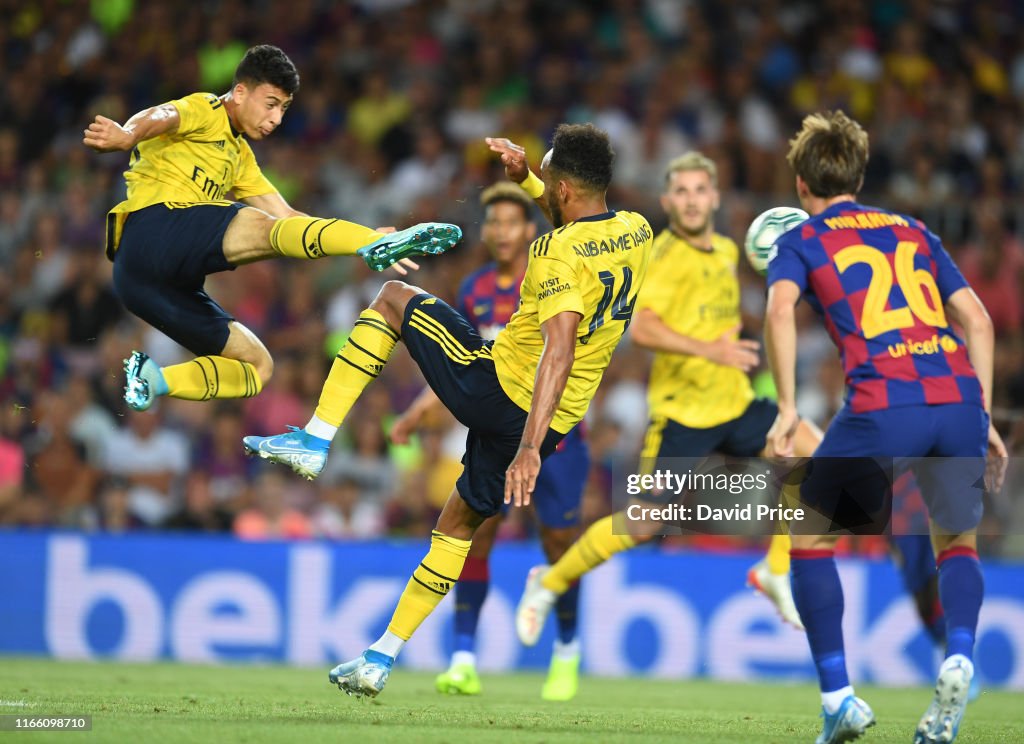 FC Barcelona v Arsenal - Pre-Season Friendly