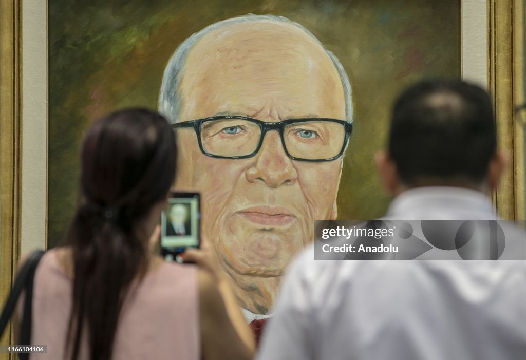 Late Tunisian President Beji Caid Essebsi's 40th-day commemoration