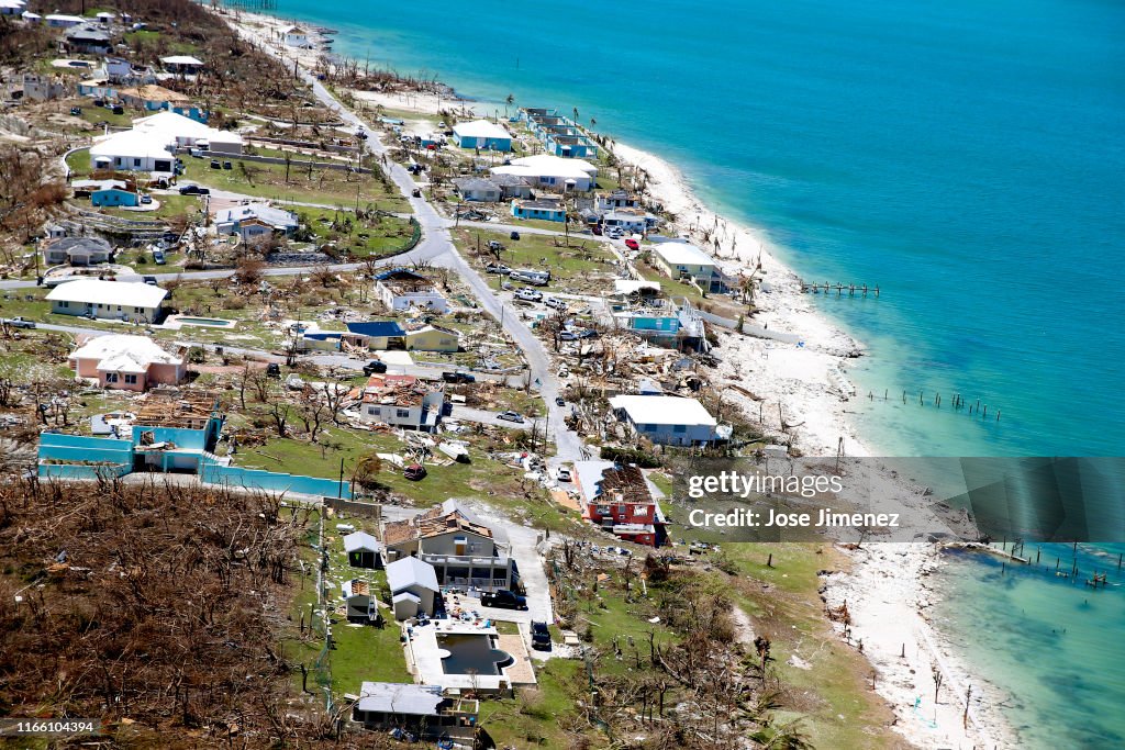 Hurricane Dorian Slams Into The Bahamas As Category 5 Storm