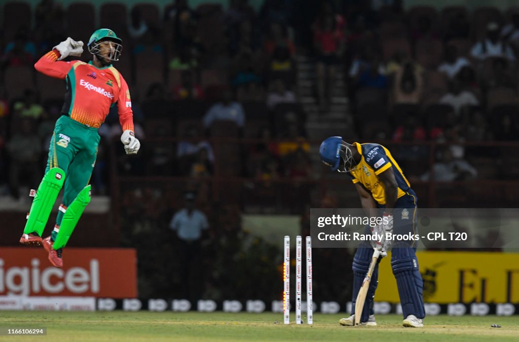 Guyana Amazon Warriors v St Lucia Zouks - 2019 Hero Caribbean Premier League (CPL)