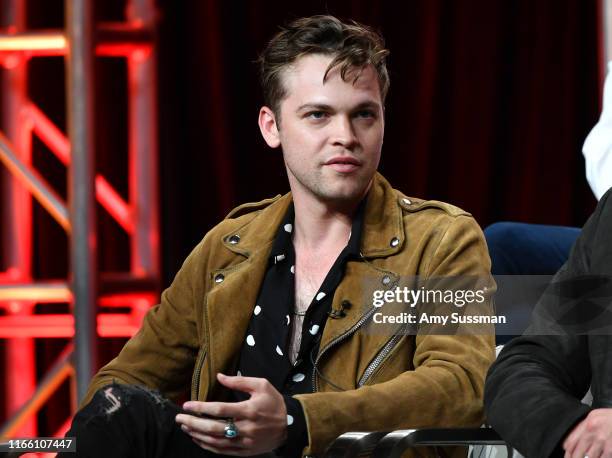 Alexander Calvert attends 2019 Summer TCA Press Tour - Day 13 at The Beverly Hilton Hotel on August 04, 2019 in Beverly Hills, California.