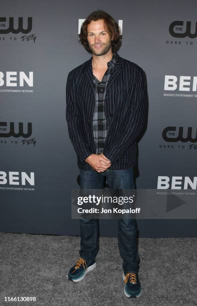 Jared Padalecki attends the The CW's Summer 2019 TCA Party sponsored by Branded Entertainment Network at The Beverly Hilton Hotel on August 04, 2019...