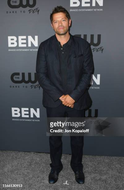 Misha Collins attends the The CW's Summer 2019 TCA Party sponsored by Branded Entertainment Network at The Beverly Hilton Hotel on August 04, 2019 in...