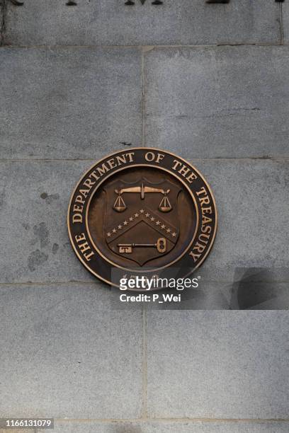 財務省シール部 - 米国財務省ビル ストックフォトと画像