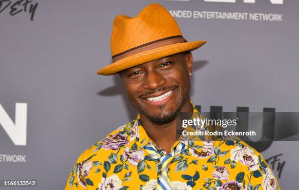 Taye Diggs attends The CW's Summer 2019 TCA Party sponsored by Branded Entertainment Network at The Beverly Hilton Hotel on August 04, 2019 in...