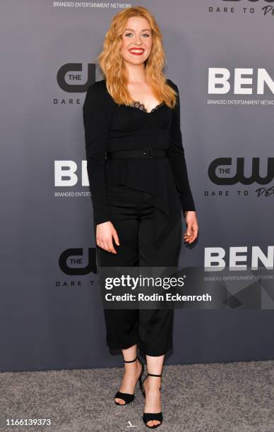 Kennedy McMann attends The CW's Summer 2019 TCA Party sponsored by Branded Entertainment Network at The Beverly Hilton Hotel on August 04, 2019 in...