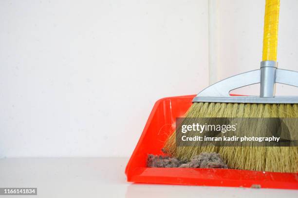 cleaner tools - besen stock-fotos und bilder