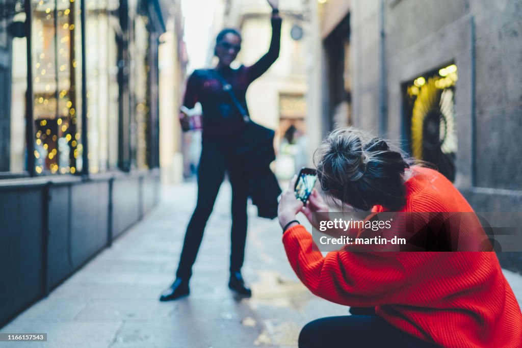 Amigos que visitan España