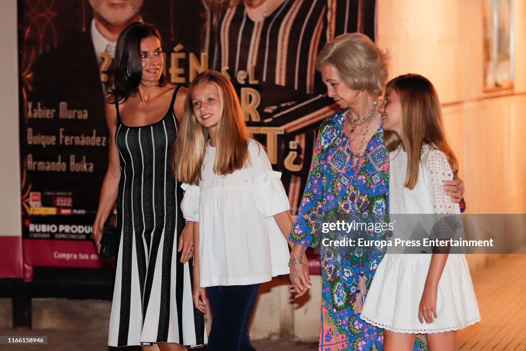 Spanish Royals Family Sighting In Mallorca - August 02, 2019
