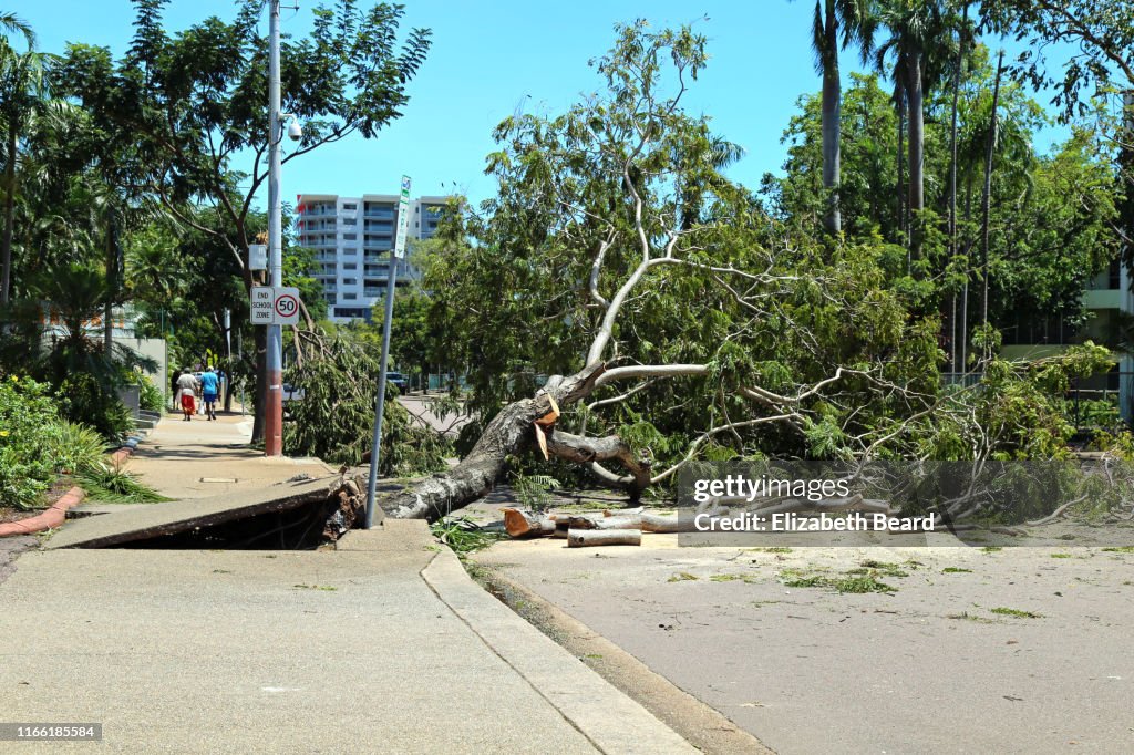 Damage from Cyclone Marcus, Darwin, Australia