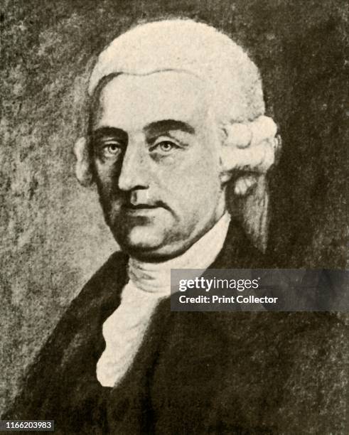 Portrait of Nathaniel Appleton of Boston, showing white wig with puffs at side', circa 1740, . Nathaniel Appleton Congregational minister in...