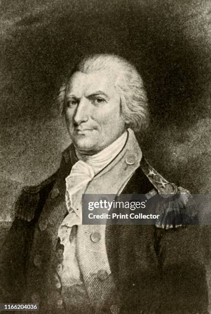Portrait of Major-General St. Clair', circa 1775, . Arthur St Clair Scottish-American soldier and politician who rose to the rank of major general in...