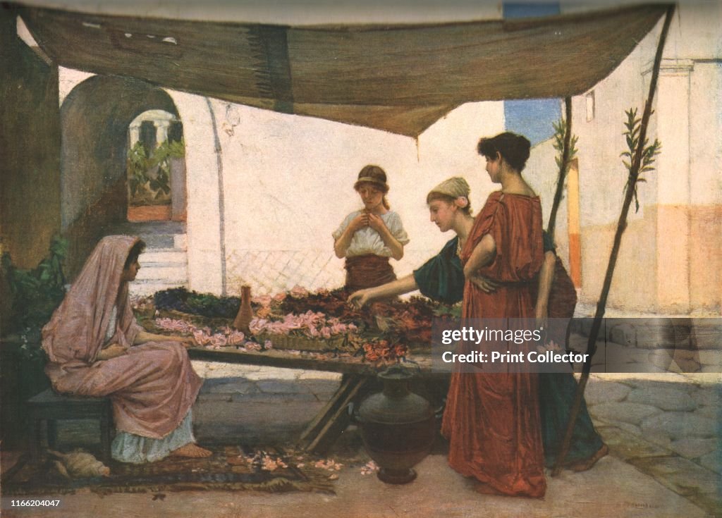 A Grecian Flower Market