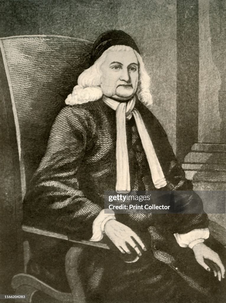 Portrait Of Samuel Sewall